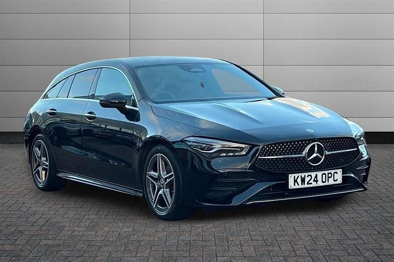Cosmos black Used 2024 Mercedes CLA180 Executive Sedan | £24,595 (Fair price) - Image 1/4