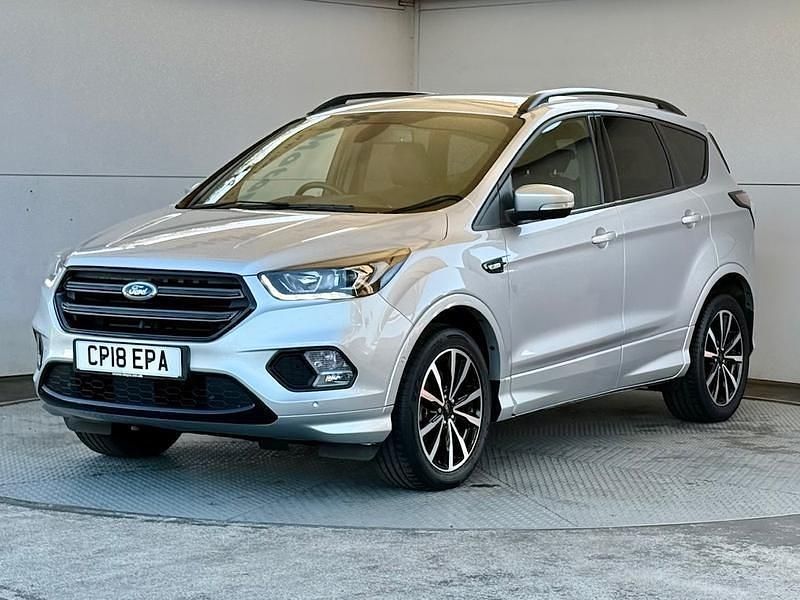 Used Ford Kuga ST-Line 120 HP (88 kW) 2018 Silver SUV