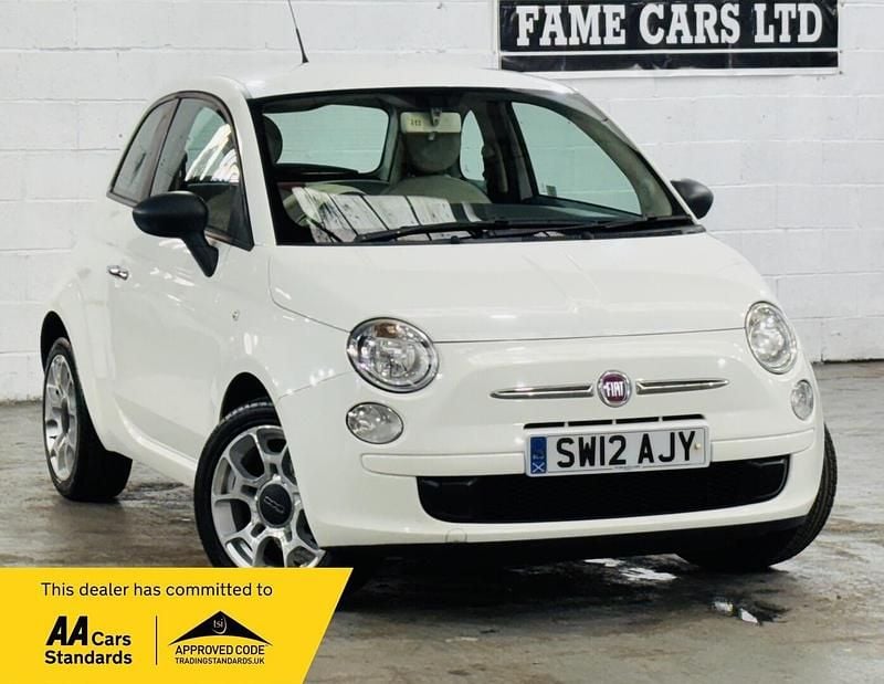 Used Fiat 500 Pop 69 HP (50 kW) 2012 White Hatchback
