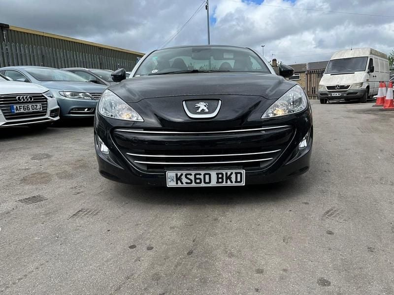 Used Peugeot RCZ GT 200 HP (147 kW) 2011 Black Coupe