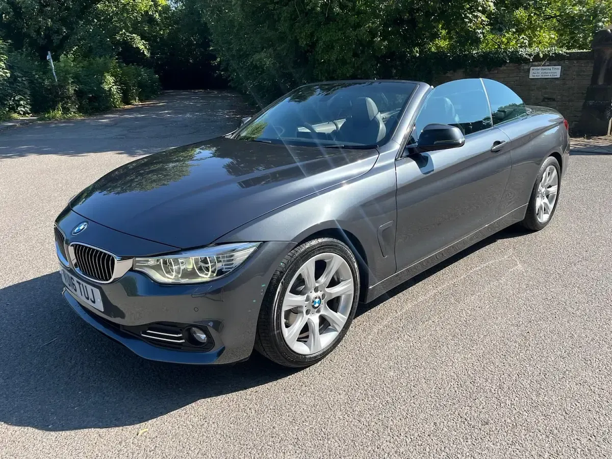 Used BMW 420 Cabriolet Luxury Line 190 HP (139 kW) 2016 Grey Cabriolet