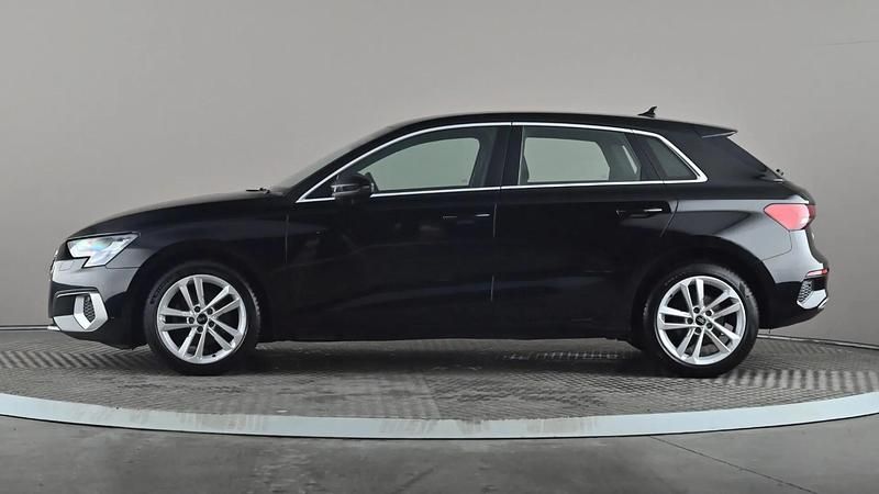 Used Audi A3 Sport 110 HP (80 kW) 2022 Black Sedan
