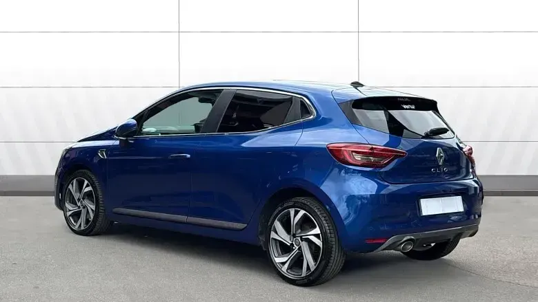 Usado Renault Clio IV RS Line 130 HP (95 kW) 2019 Azul Citadino