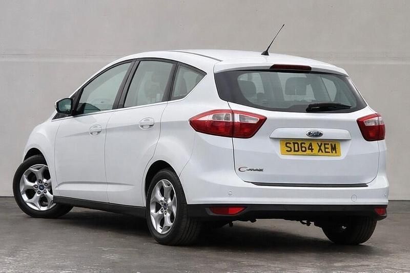 Used Ford C-MAX Zetec 105 HP (77 kW) 2014 White MPV