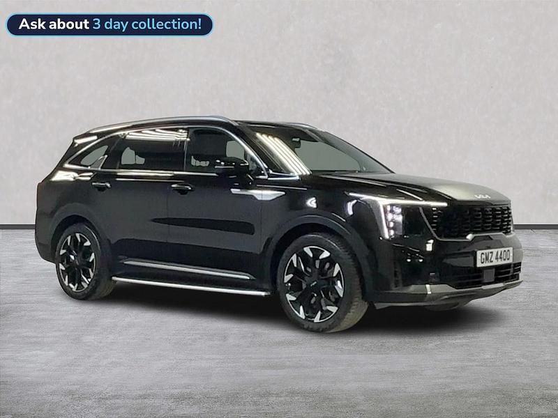 Black Used 2025 Kia Sorento SUV | £47,495 - Image 1/4