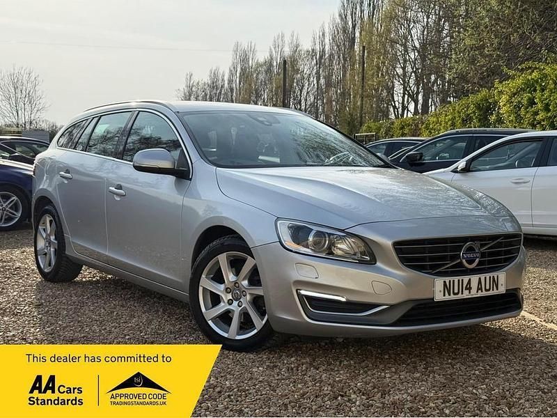 Silver Used 2014 Volvo V60 SE Lux Estate | £7,000 (Fair price) - Image 1/4