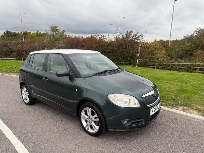 Green Used 2008 Skoda Fabia Drive Hatchback | £2,295 (Good price) - Image 1/4