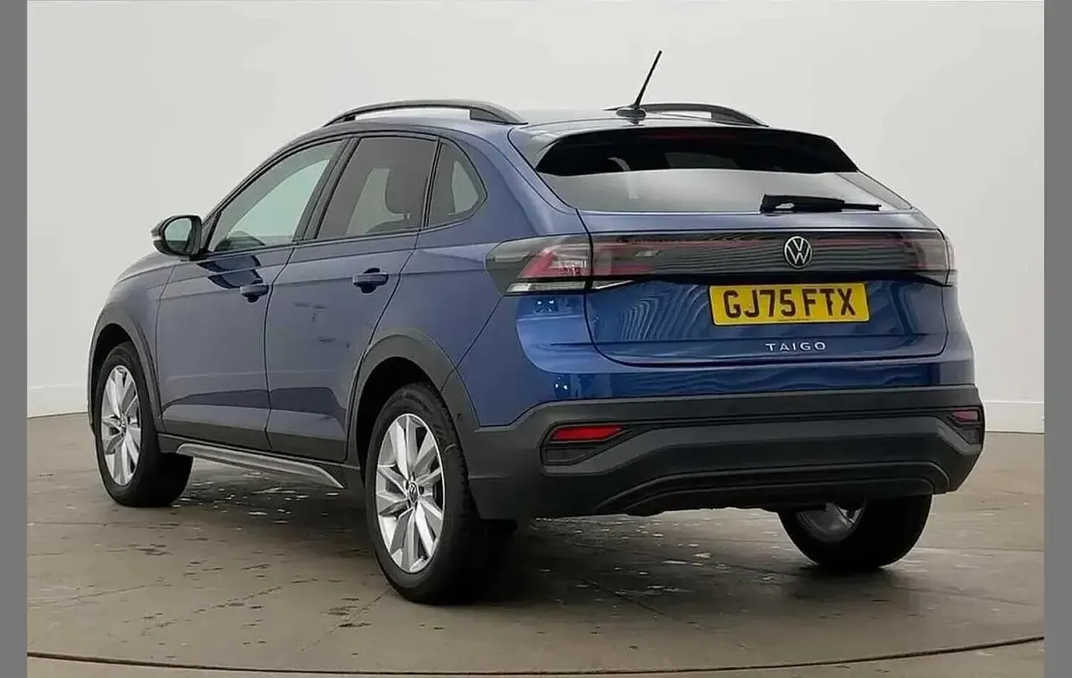 Used VW Taigo Match 95 HP (69 kW) 2025 Blue SUV