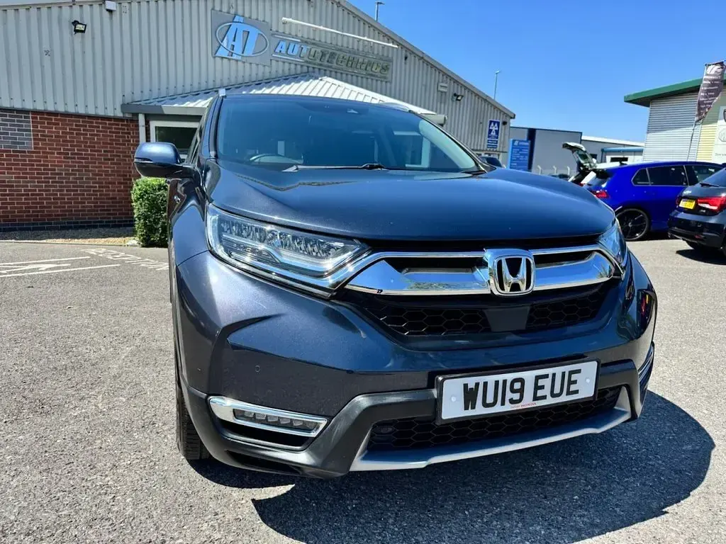 Used Honda CR-V Hybrid 184 HP (135 kW) 2019 Blue SUV