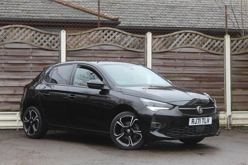 Used Vauxhall Corsa SRi 100 HP (73 kW) 2021 Black Hatchback