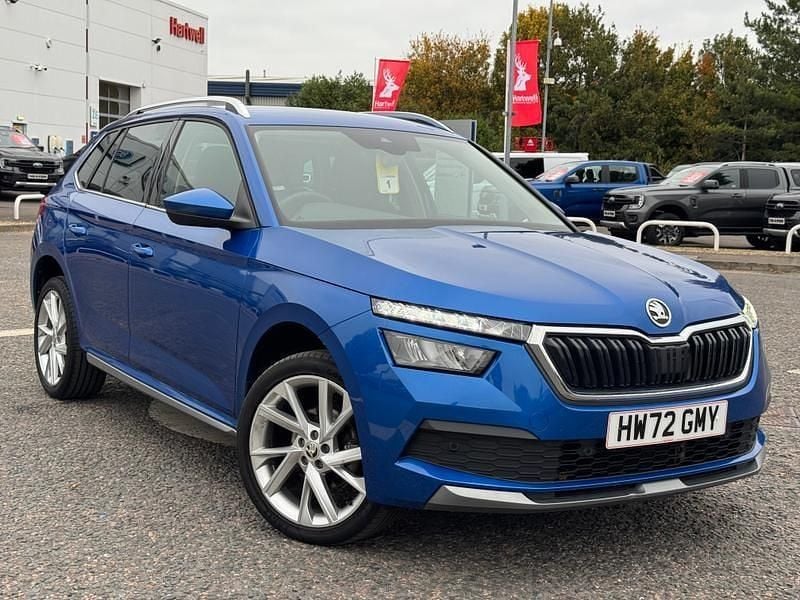 Blue Used 2022 Skoda Kamiq SE L Executive SUV | £15,949 (Good price) - Image 1/3