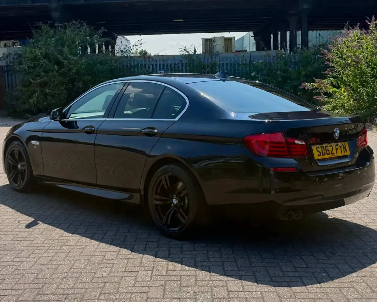 Used BMW 520 M Sport 184 HP (135 kW) 2012 Black Sedan