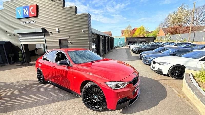 Used BMW 320 M Sport 2018 Red Sedan