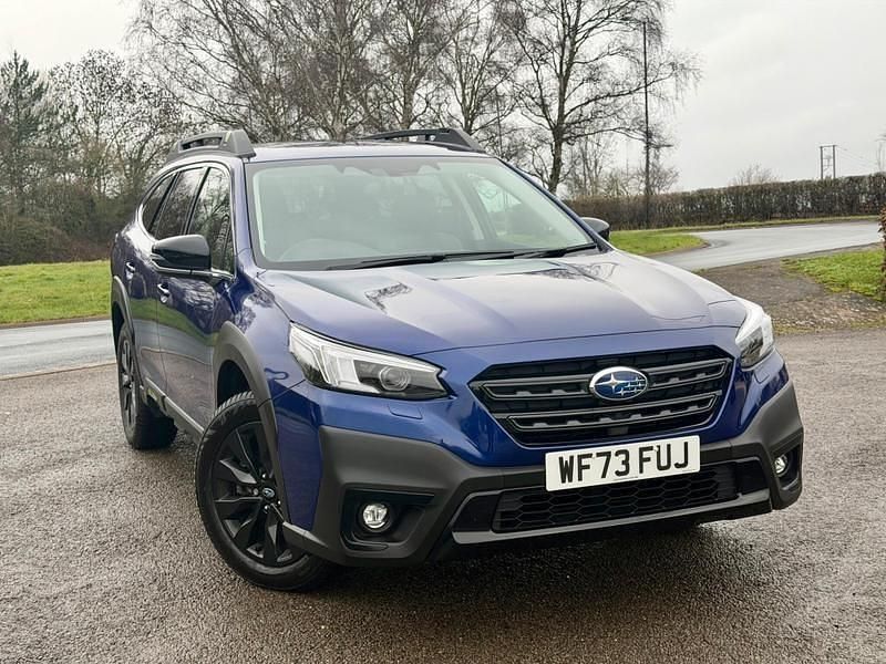Blue Used 2024 Subaru Outback Estate | £28,870 (Fair price) - Image 1/4