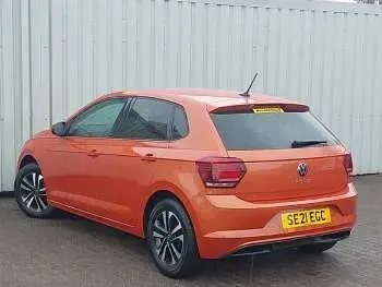 Usado VW Polo United 80 HP (58 kW) 2021 Laranja Citadino