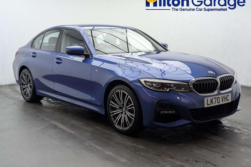 Used BMW 330e M Sport 292 HP (214 kW) 2020 Blue Sedan