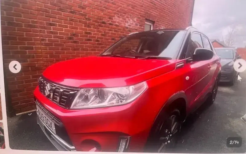 Used Suzuki Vitara SZ-T 111 HP (81 kW) 2019 Red SUV