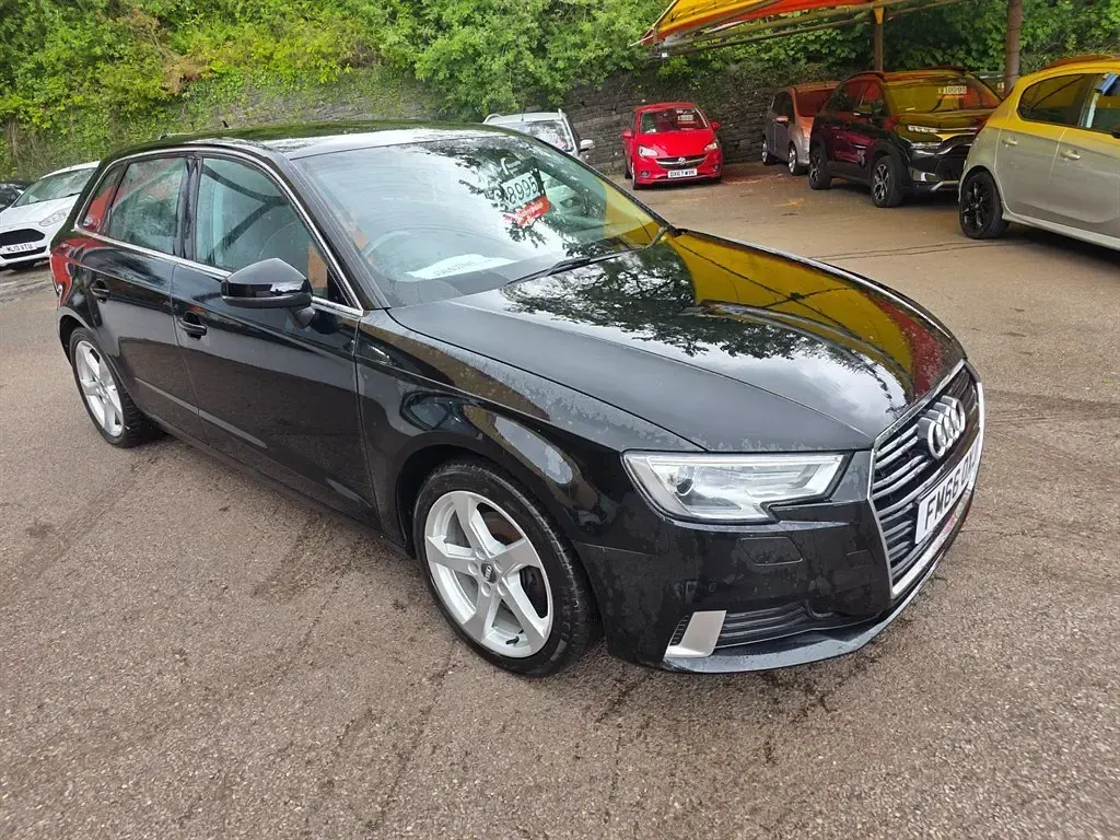 Begagnad Audi A3 Sport 150 HK (110 kW) 2017 Svart Halvkombi
