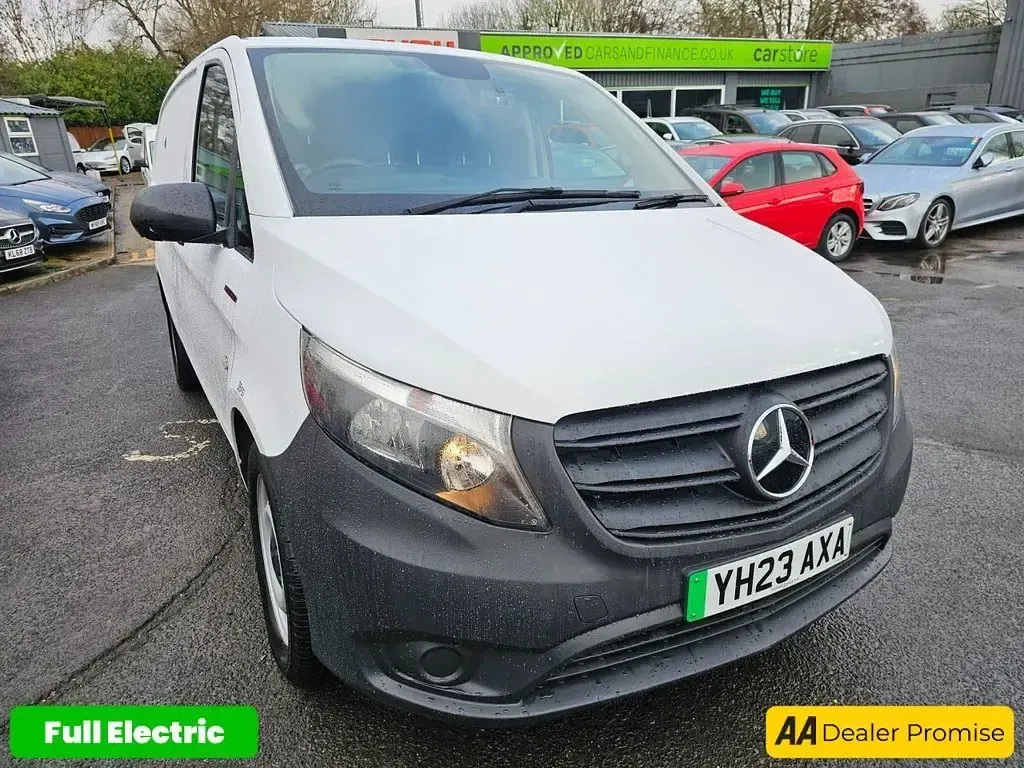 Used Mercedes e-Vito Progressive 85 kW (116 HP) 2023 White Van