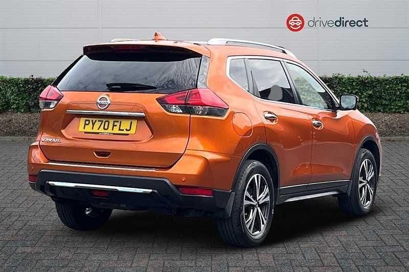 Used Nissan X-Trail N-Connecta 150 HP (110 kW) 2020 Orange SUV