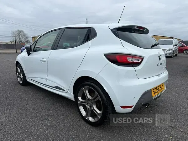 Used Renault Clio GT-Line 90 HP (66 kW) 2019 White Hatchback