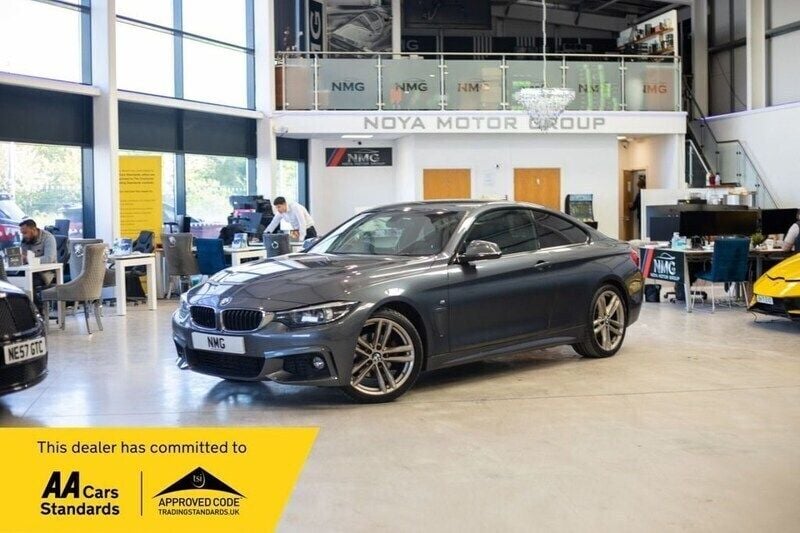 Grey Used 2017 BMW 420 M Sport Coupe | £11,249 (Fair price) - Image 1/4