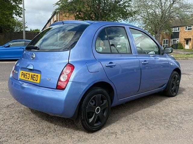 Used Nissan Micra SE 79 HP (58 kW) 2003 Blue Hatchback