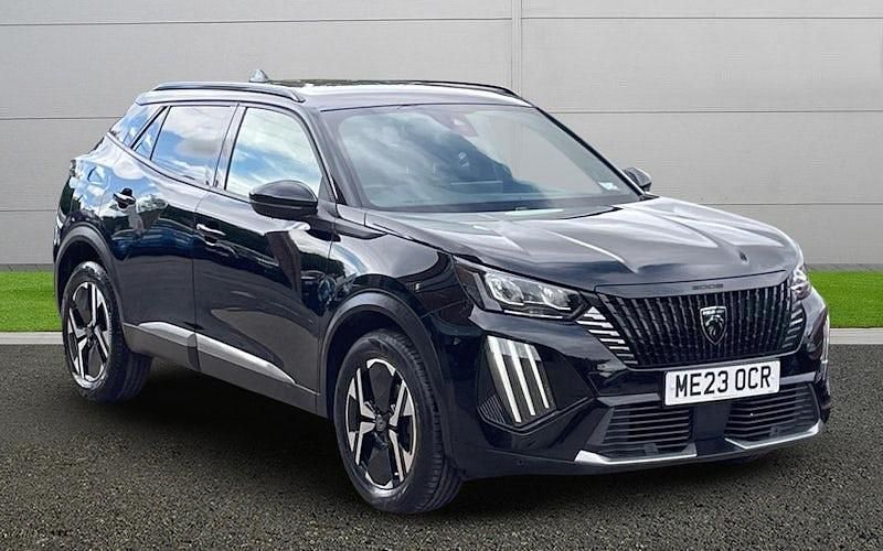 Black Used 2023 Peugeot 2008 Allure SUV | £14,499 (Fair price) - Image 1/4