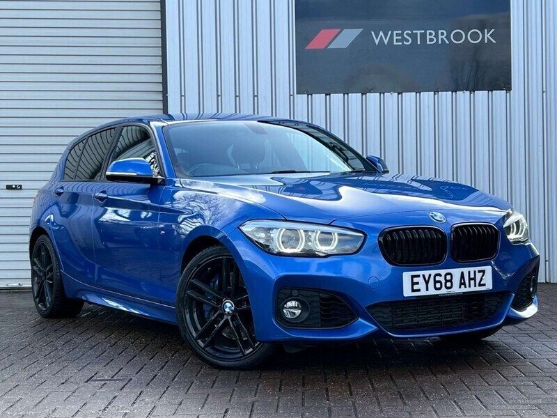 Blue Used 2019 BMW 118 M Sport Hatchback | £12,600 (Good price) - Image 1/4