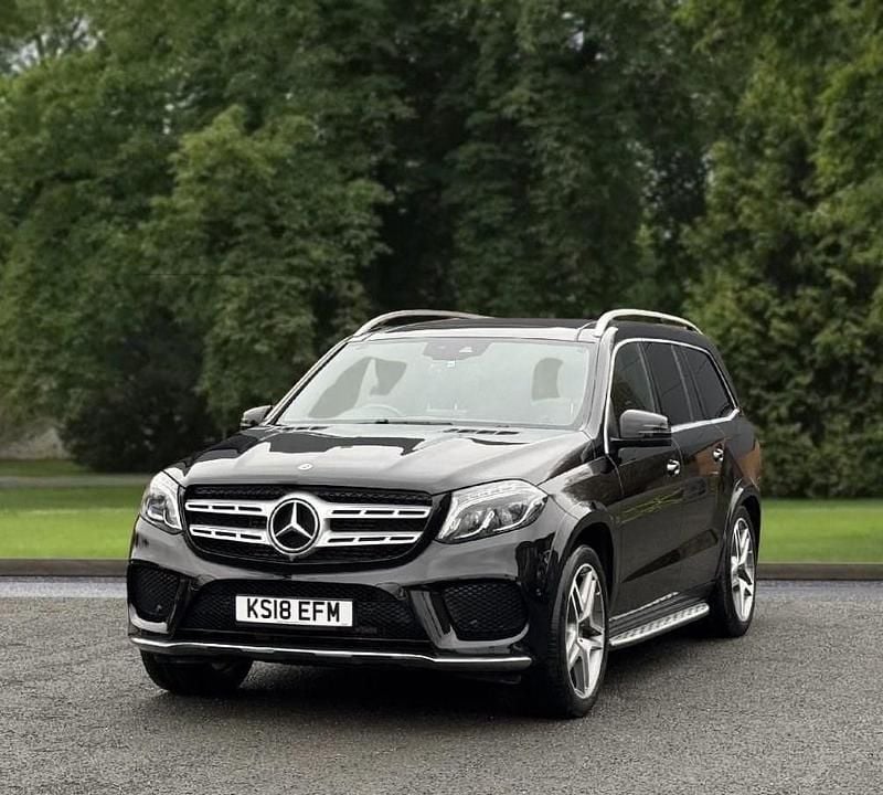 Used Mercedes GLS350 AMG line 258 HP (189 kW) 2018 Black SUV