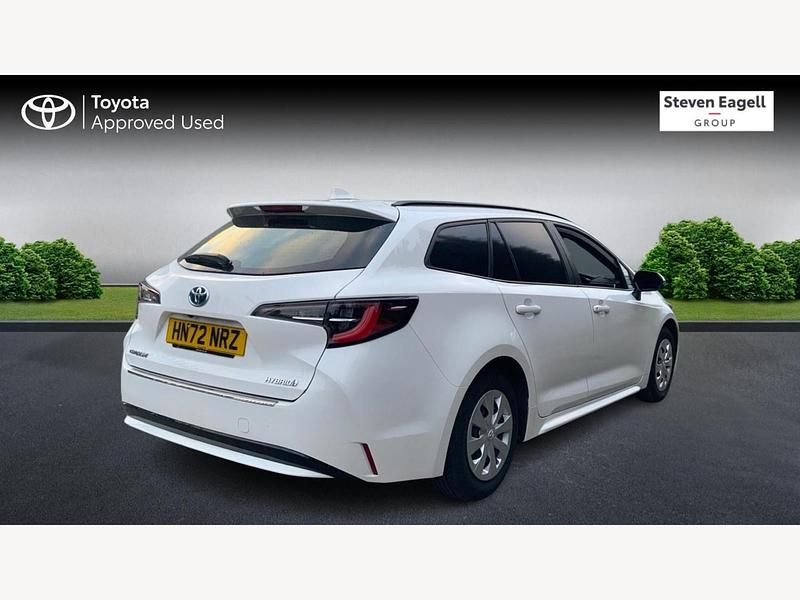 Used Toyota Corolla 122 HP (89 kW) 2022 White Van