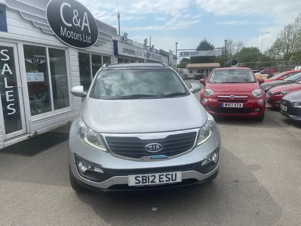 Used Kia Sportage 115 HP (84 kW) 2012 Silver SUV