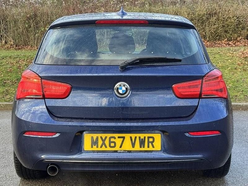 Used BMW 116 Sport Line 116 HP (85 kW) 2017 Blue Hatchback