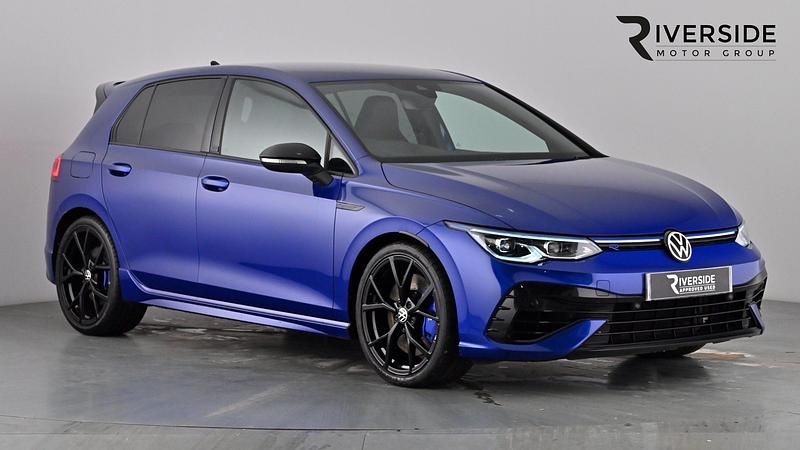 Used VW Golf VIII R 333 HP (244 kW) 2022 Blue Hatchback