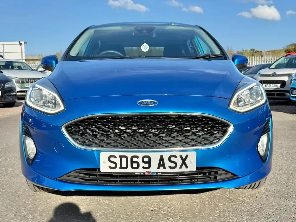 Used Ford Fiesta Trend 85 HP (62 kW) 2019 Blue Hatchback