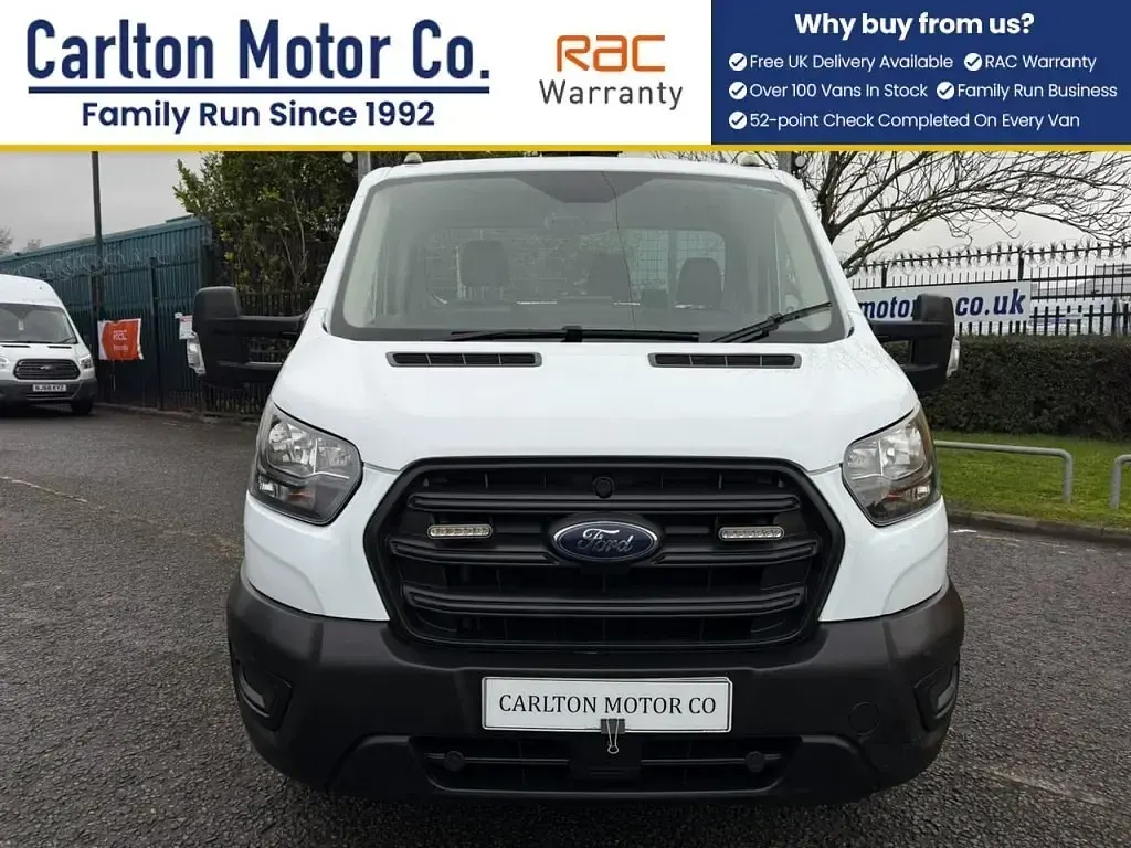 Używany Ford Transit S 130 KM (95 kW) 2020 Biały Kabriolet