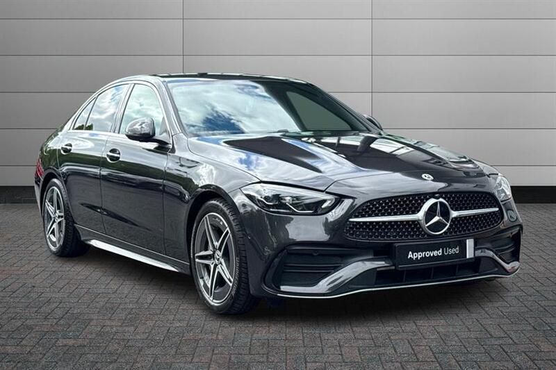 Grey Used 2024 Mercedes C200 AMG line Sedan | £34,490 (Expensive) - Image 1/4