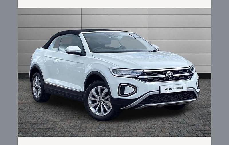 New VW T-Roc Cabriolet Style 150 HP (110 kW) 2026 White Cabriolet