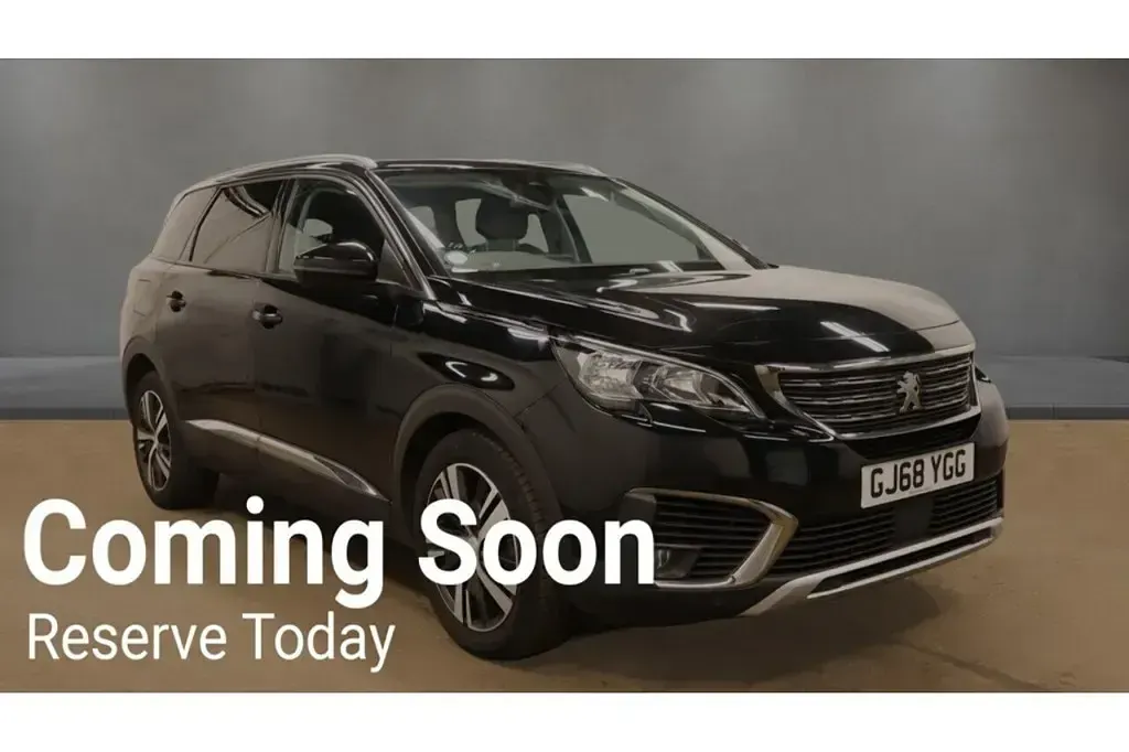 Used Peugeot 5008 Allure 130 HP (95 kW) 2018 Black SUV