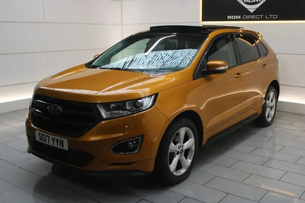 Begagnad Ford Edge Sport 210 HK (154 kW) 2017 Orange SUV