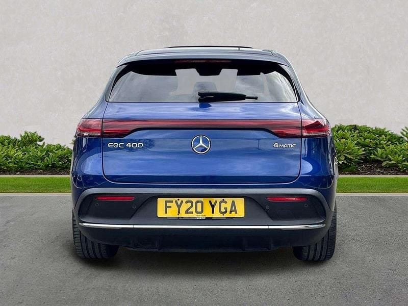 Used Mercedes EQC400 AMG Line Premium Plus 300 kW (408 HP) 2020 Blue SUV