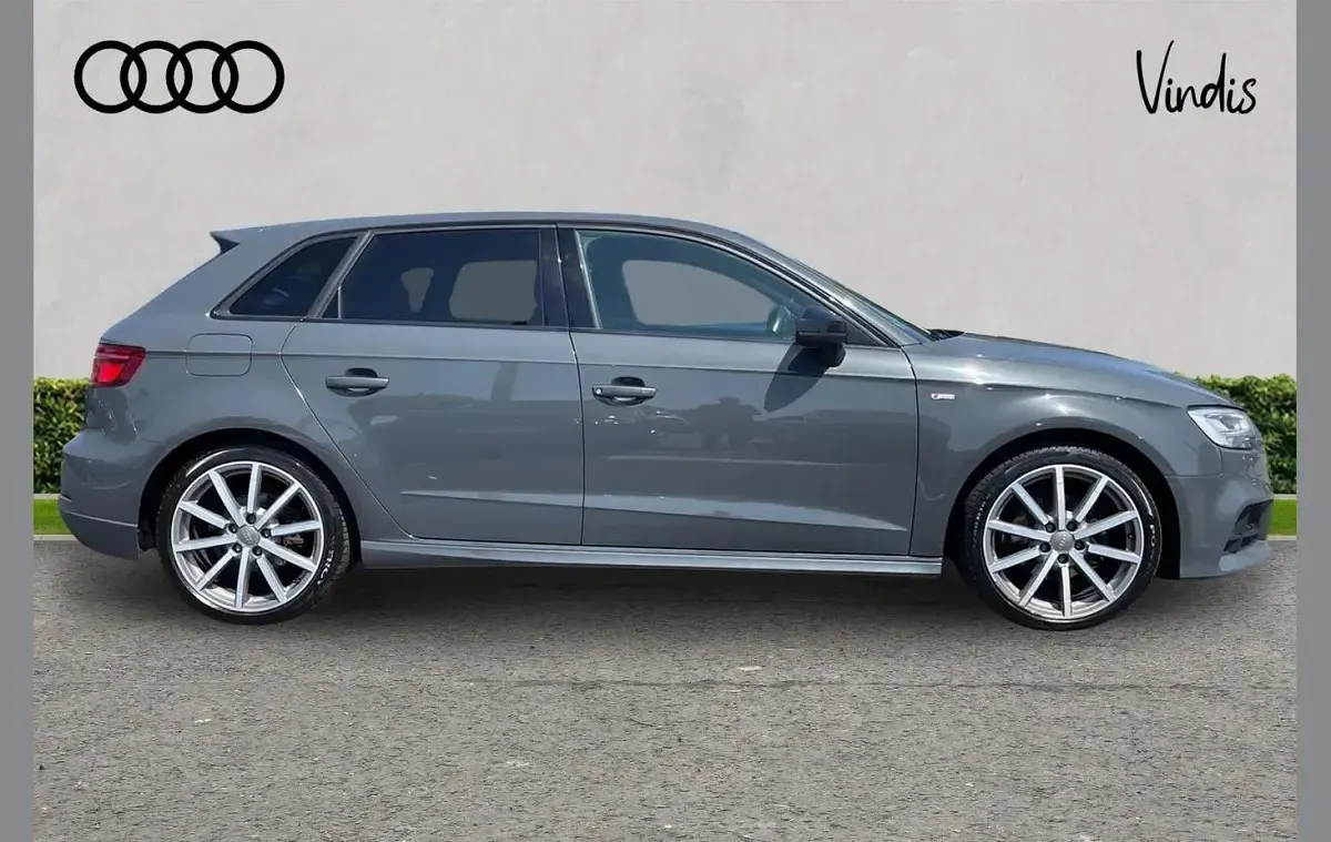 Used Audi A3 Black Edition 147 HP (108 kW) 2019 Grey Sedan