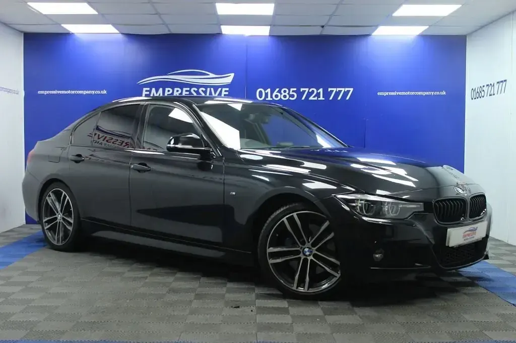 Usado BMW 320 M Sport 184 CV (135 kW) 2018 Negro Berlina