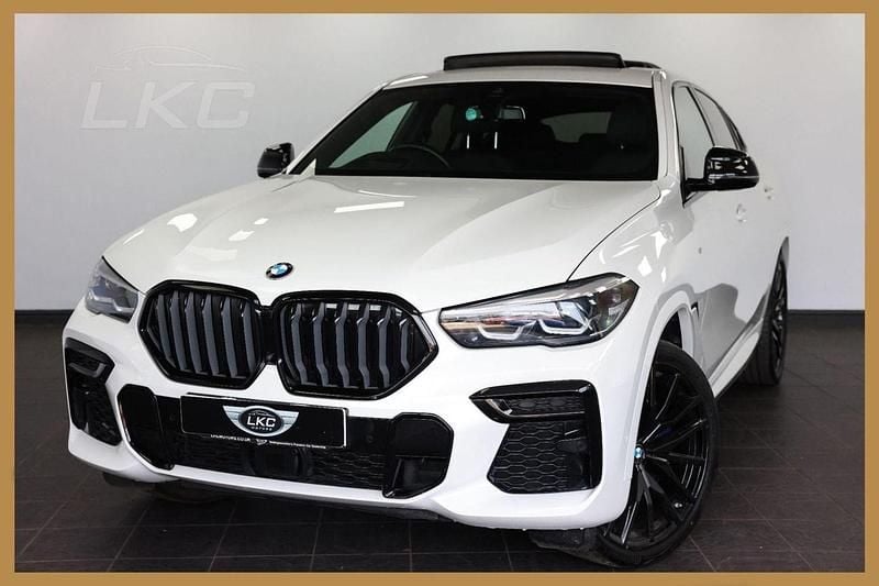 White Used 2022 BMW X6 M Sport SUV | £45,990 (Fair price) - Image 1/4