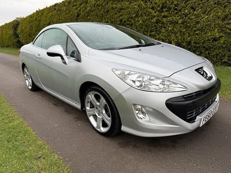 Silver Used 2010 Peugeot 308 CC Allure Cabriolet | £2,995 (Good price) - Image 1/3