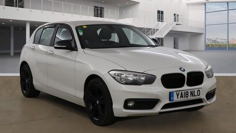 White Used 2018 BMW 116 Hatchback | £9,495 (Fair price) - Image 1/4