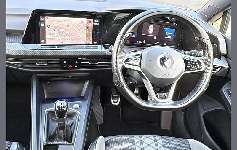 Used VW Golf VIII R-line 147 HP (108 kW) 2021 White Estate