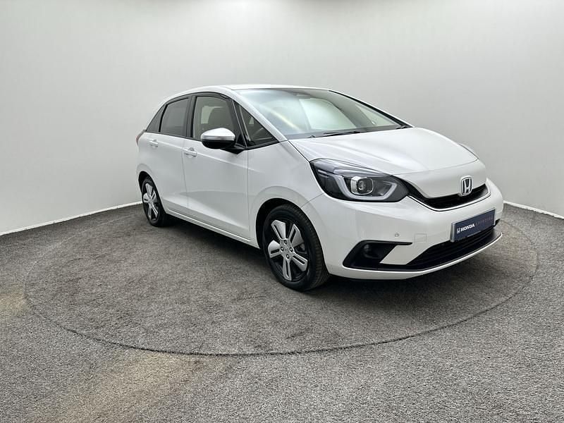 Used Honda Jazz Hybrid 2021 White Hatchback