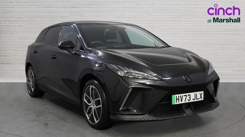 Used MG MG4 EV Trophy 150 kW (204 HP) 2023 Black Hatchback