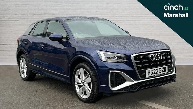 Blue Used 2022 Audi Q2 S-Line SUV | £20,149 (Fair price) - Image 1/4